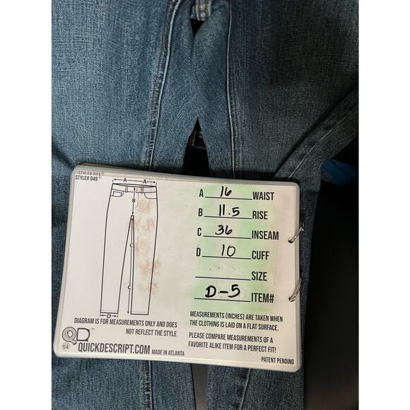 GAP Essential Bootcut blue denim Jean  Long and lean flare - Picture 13 of 13